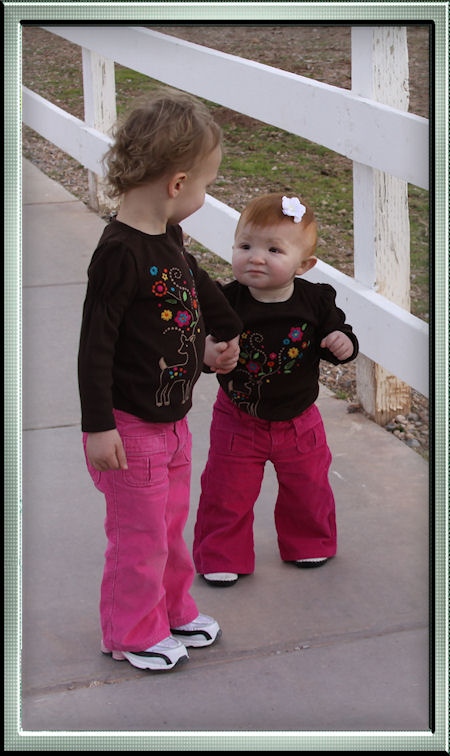 Makaylah and Lizzy-Rompin' Lil' Chinese Imperial Shih Tzu